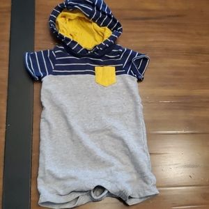 12 mo carters hooded romper